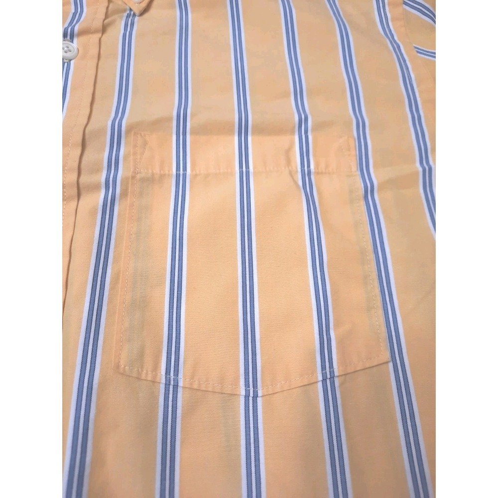 Abercrombie Fitch Muscle Short Sleeve Button Up Size Large Preppy 90's - Picture 6 of 10